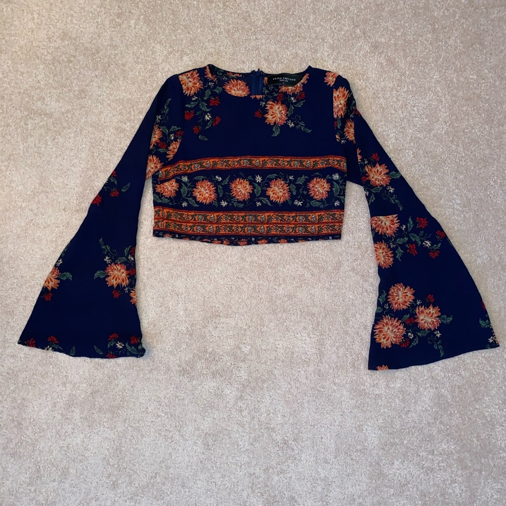 Akira floral crop top